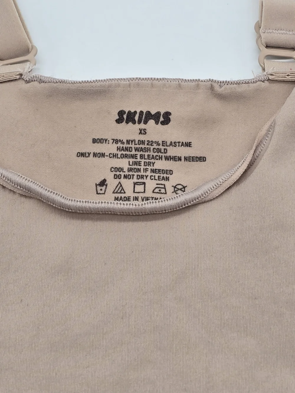SKIMS Everyday Sculpt Open Bust Catsuit XS Sand Compression Shapewear NWOT